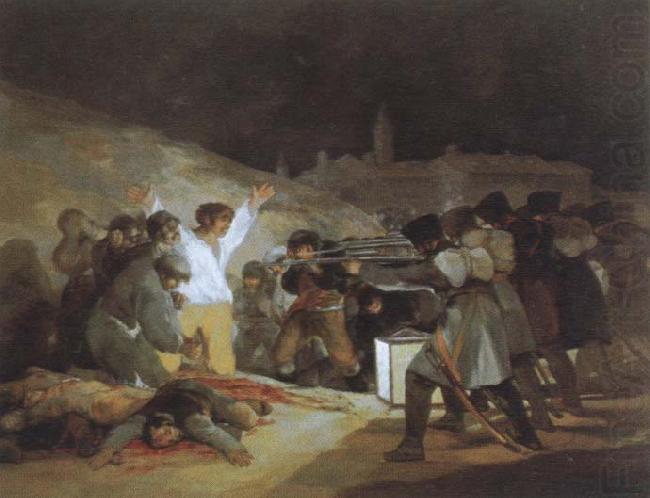 Francisco Goya the third of may 1808 china oil painting image